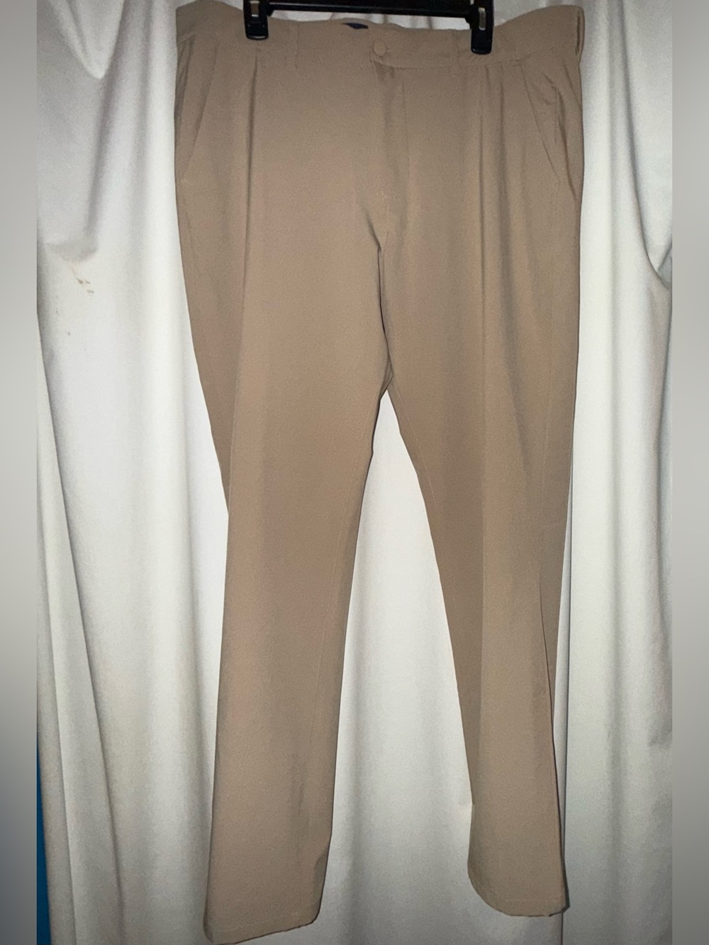 Mizzen+Main Helmsman Slim Stretch Chinos in Khaki 38/32